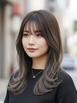 レヴィア(REVIA)&nbsp;レイヤーカット髪質改善トリートメント前髪カット