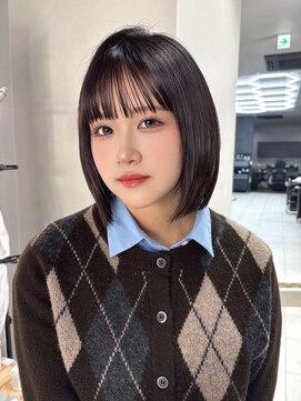 ラルガ 黒崎(Raruga) ボブ/レイヤーカット/ダブルカラー/ウルフボブ/ブリーチ