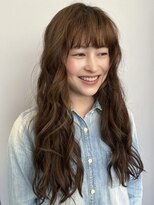 ローレンアオ(LOREN AO)&nbsp;ワンホンレイヤー/ミルクティーブロンド/ダークブルー/栄矢場町