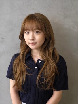 サロンドバン 恵比寿 ブリーチなしw color◎明るめオリーブベージュ
