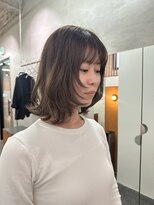 ニール 名古屋 伏見 丸の内(NEELU)&nbsp;【RIE】顔まわりレイヤーミディアム