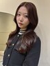【顔周り指名No. 1◎MOMOKA担当】顔周りカット+ホリスティックワンカラー
