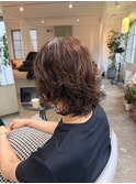 ショート/ハイライト/レイヤーカット/髪質改善/ボブ/白髪ぼかし