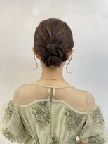 ジゼル ビエラ博多テラス店(GiseL)&nbsp;シニヨンヘア/結婚式ヘア