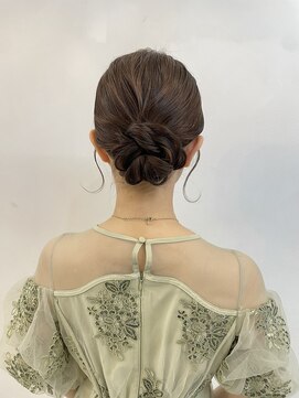 ジゼル ビエラ博多テラス店(GiseL) シニヨンヘア/結婚式ヘア