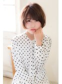 ぽわナチュショート ×イルミナカラー エアリーショート