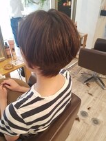 ウィービーパセリ atre川越店(WE BE PARSLEY) ショートボブ 担当 富樫直樹