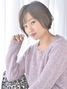 ケーツー心斎橋 クイーンズガーデン バイ ケーツー(K two QUEEN'S GARDEN by K two) シースルーバング/くせ毛風ショートカット/心斎橋&難波&なんば