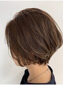 大人ショートボブ