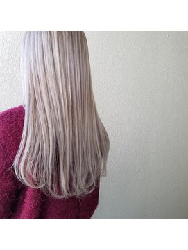 キーン 立川店(keen) 【keen×武田】ケアブリーチで作る、ホワイトカラー