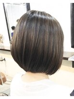 エトネ ヘアーサロン 仙台駅前(eTONe hair salon) 【eTONe】30代40代大人女性におすすめ前下がりボブ