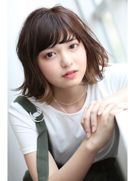 キッカ 松ヶ丘店(CHICCA) 無造作ナチュラルボブ