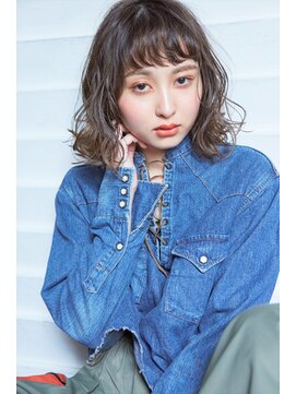 ラレイ(Lalei) 表参道駅/青山　ラフパーマ×ボブ　辻幸奈
