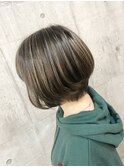 【MIRAC町田店河原崎】ショートレイヤーハイライト