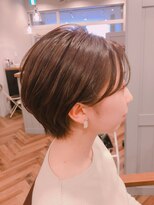 ルテラ 本町店(Lutella)&nbsp;大人可愛い耳掛け小顔ショート☆