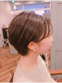 大人可愛い耳掛け小顔ショート☆