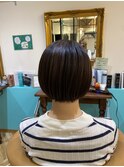 丸みショートボブ