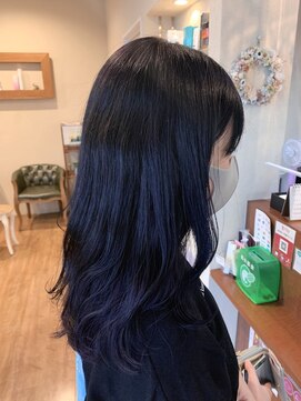 マール(marl) 【marl.】暗色×ブルーバイオレット