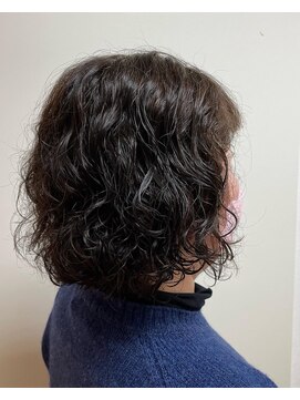 キアーロ ウェーブボブ　スタイル