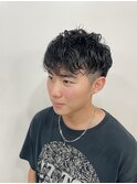 シークレットウェーブパーマ