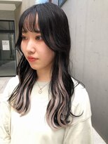 ピープスアンドスー 表参道 渋谷(Peeps&Suu.)&nbsp;インナーカラー　インナーエクステ　シールエクステ