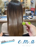 エマヘアデザイン(e.m.a Hair design) 酸熱トリートメント
