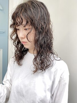 モリオ フロム ロンドン 大宮2号店(morio from London) 【なかじま ひびき】スパイラルパーマ