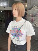 [ 切りっぱなしボブ ]