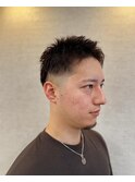 ツーブロックベリーショート