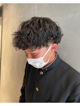 ヘアー ワークス ボナ 前橋店(HAIR WORKS bona.) メンズカット スタイル#02
