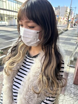 ボアップ(boappu) #インナーカラー#イルミナカラー