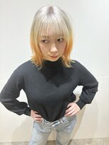 キッカ(kicca) 【kicca】two tone Orange