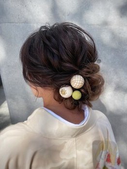 ヘアセットサロン プティ 神戸三宮(petit)の写真/【三宮徒歩3分】6月は平日も朝6時~着付け可能!《着付け+ヘアセット¥4500~》結婚式など大事な行事はpetitで*