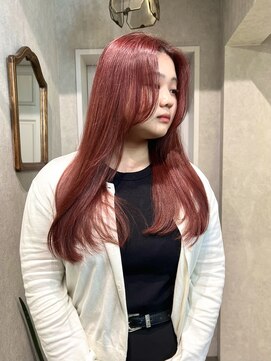 ゼスト クレス(ZEST Cres) 【立川CRES佐藤穂莉】韓国アイドル風レッドカラー