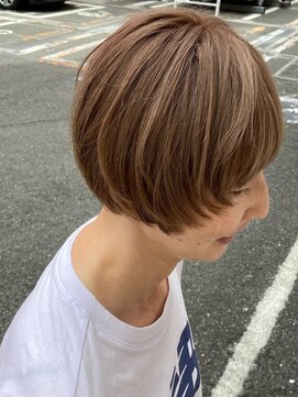 ヘアアンドメイク ゼン ヨコハマ(Hair&Make ZEN YOKOHAMA) ミドル世代のダブルカラーとヘアカット