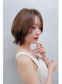 外ハネショートボブ