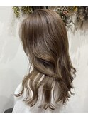 ミルクティーベージュ ブリーチなし