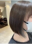 グレージュイヤリングカラー