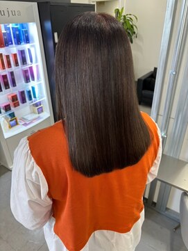 キング 枚方店(K!ng) 縮毛矯正髪質改善ハイライトレイヤーカット枚方美容室エクステ