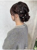 和装に似合うまとめ髪アレンジ