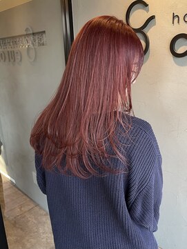 ヘア プロデュース キュオン(hair produce CUEON.) ピンクラベンダー×レイヤーカット
