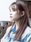 大人ロングレイヤースタイル20代/30代/40代/庭瀬