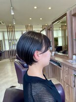 ヘアメイク アリエス 富谷店(HAIR MAKE aries) 【aries富谷店】丸みショートボブ