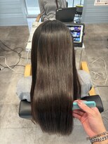 キング 梅田店(K!ng)&nbsp;縮毛矯正髪質改善ハイライトレイヤーカット梅田美容室エクステ