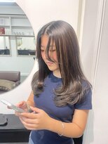 アオ(AO。)&nbsp;レイヤーカットロング/ハイライトカラー/ローレイヤー