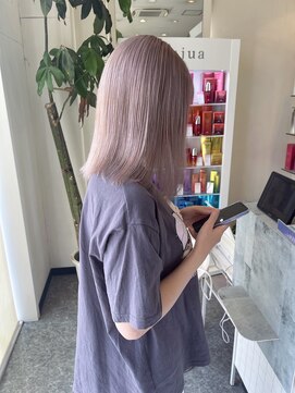 美容室 サワコ 国府店(SAWAKO) ミルキーホワイトミルクティー