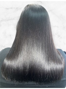 エルモア美容室 ダメージ補修でメテオカラー】ダメージ補修でうる艶髪質改善￥