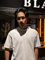 ブラック(BLACK)&nbsp;サーフフェザー/ニュアンスフェザー/メンズパーマ
