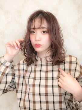 フェイバー 銀座 東銀座(FAVOR) 大人可愛いカーリーミディアム