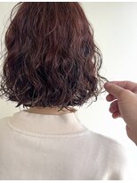 olu.hair新安城/髪質改善/ショート/白髪ぼかし/縮毛矯正【 9/7 NEW　OPEN（予定）】&nbsp;ボブパーマ